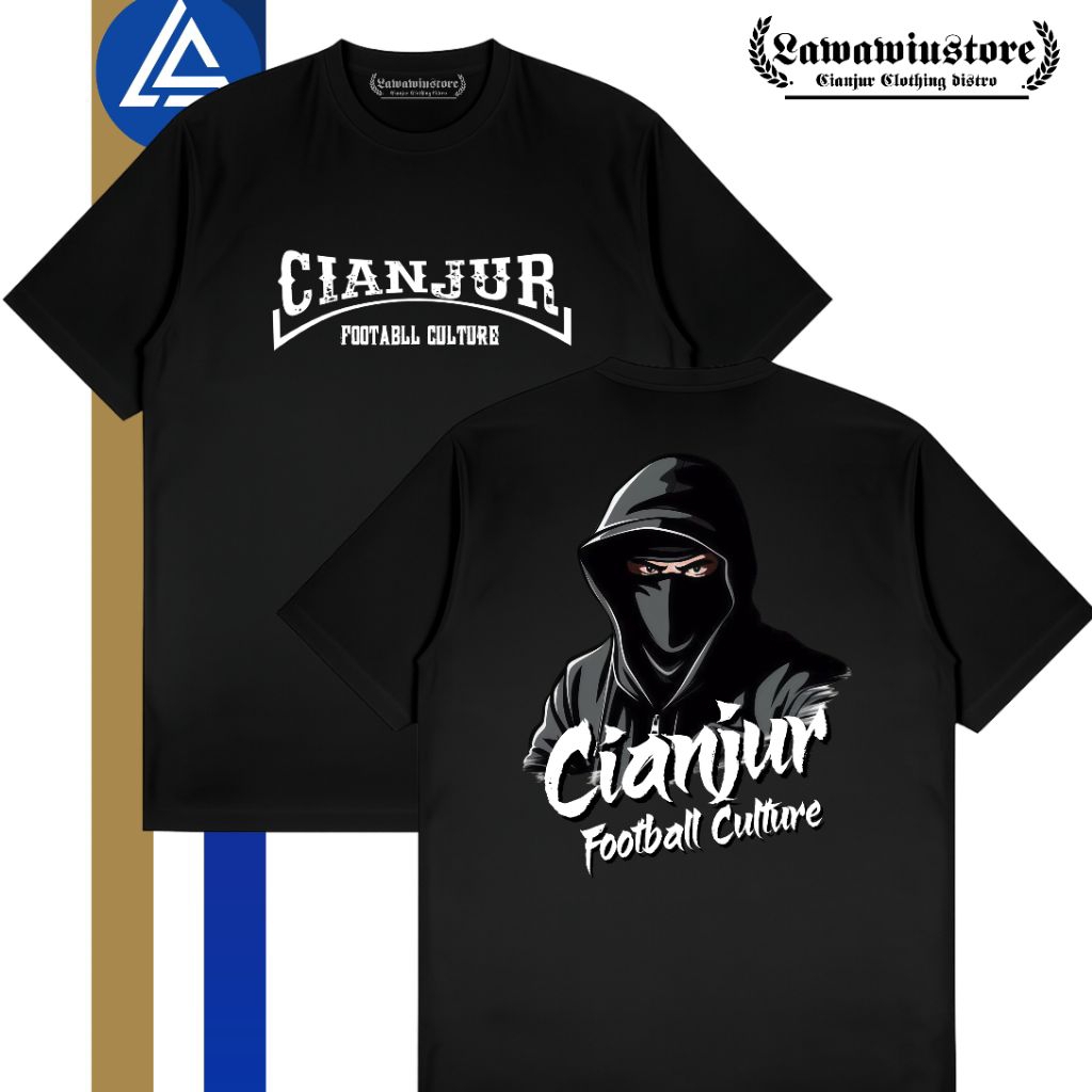 T-Shirt Kaos Distro Cianjur Football Culture Premium Cotton Combed 24s Keren Terbaru Kaos Casual Foo