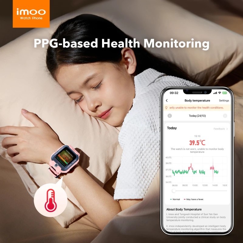 imoo Z7  imoo Official Store Front & Rear Dual Camera With Flip Up-Structure Long Standby 7 Day | Sm