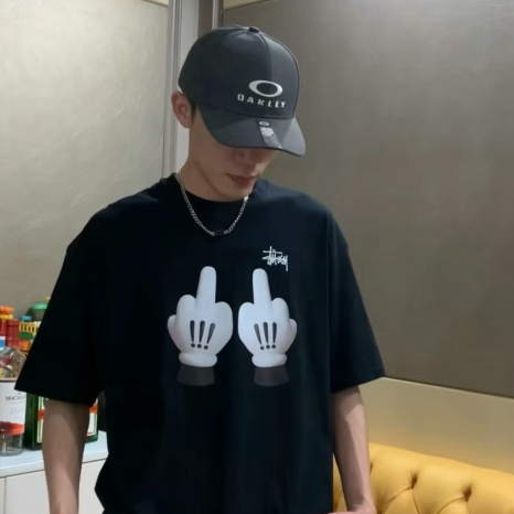 [FAST PO] Stussy SS24 Vintage Printed Crew Neck T-Shirt Unisex Brand New