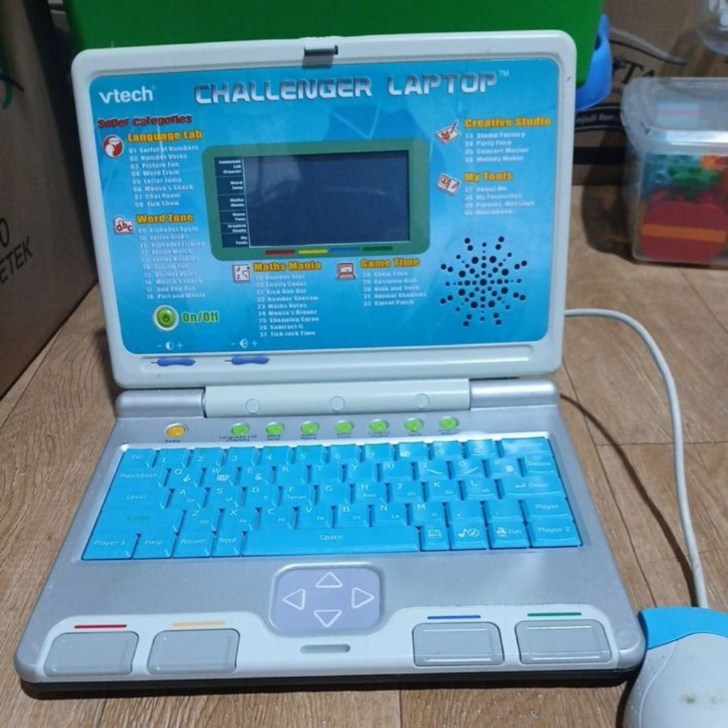 preloved vtech challenger laptop