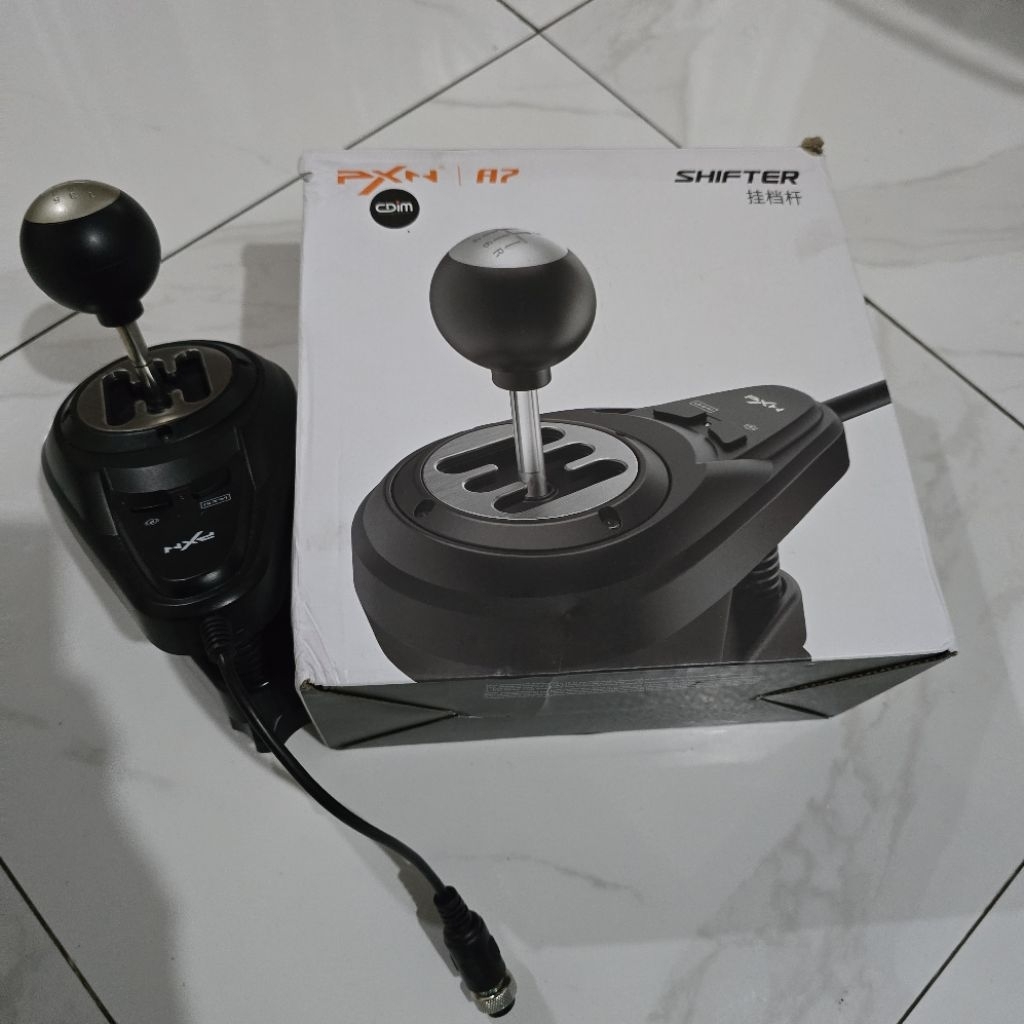 Shifter PXN A7 steering wheel second bekas jarang pake
