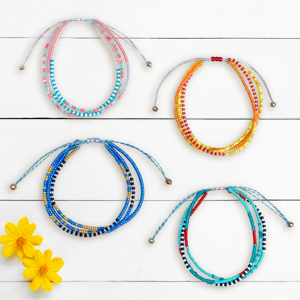 Gelang Tali Seed Beads/Manik Pasir Miyuki MGB