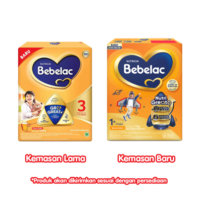 Bebelac 1+ GroGreat+ Susu Bubuk Pertumbuhan Anak Madu 1 kg