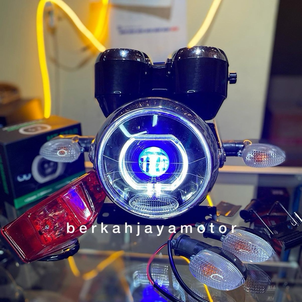 Breket kupingan lampu rx king Rxking new peredam fullset