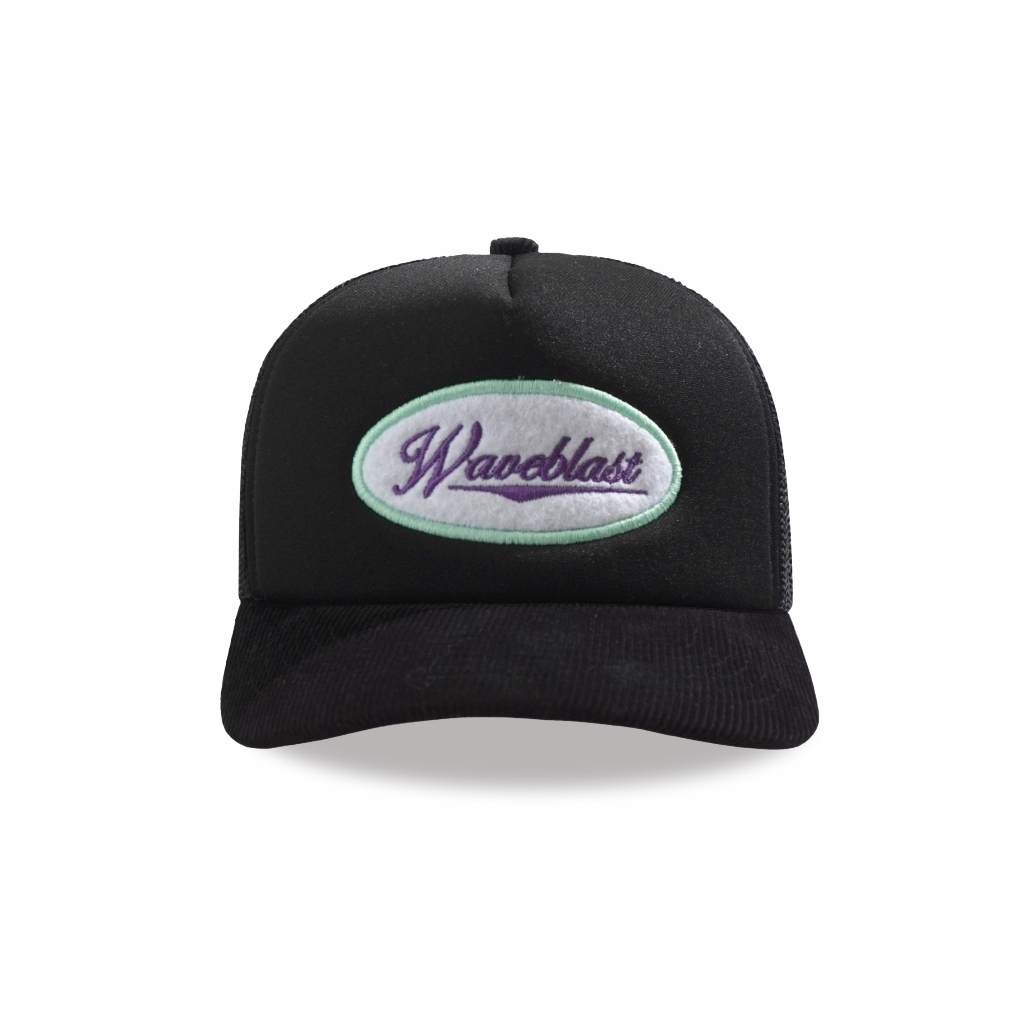 Waveblast Hat Trucker - Drastic Black