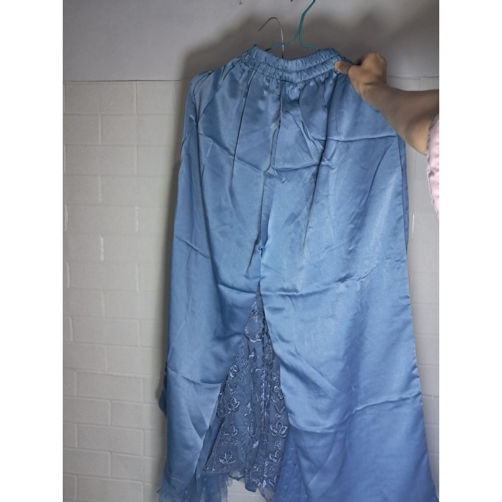 Setelan Celana Raya Brukat