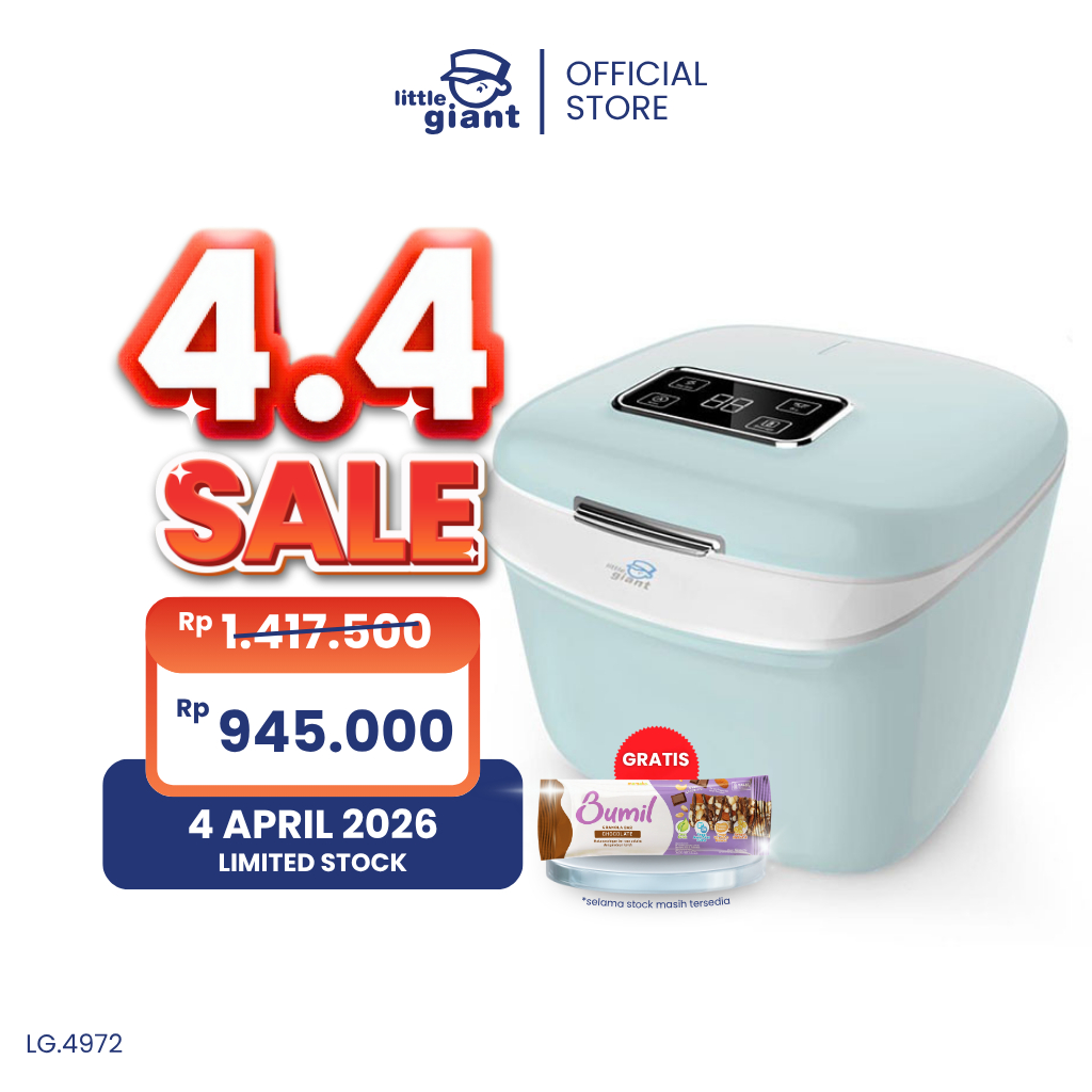 Little Giant Zhora Digital UV Sterilizer & Dryer | UV Sterilizer Botol Bayi