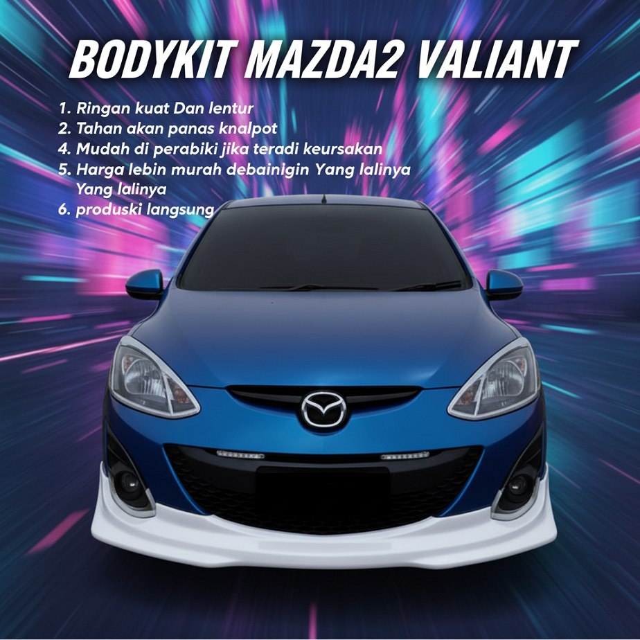 bodykit mazda2 body kit mazda 2 bodikit mazda2