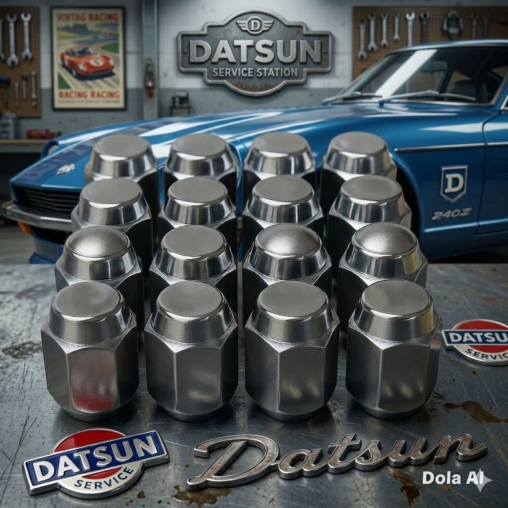 Datsun GO Panca Cross Mur Roda Racing Baut Lugnut Velg mobil 16 Pcs Bahan Baja Original Anti Karat