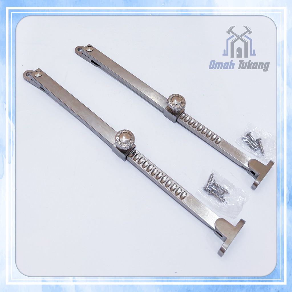 Ramskar Jendela Stainless / Lamskar Jendela / Hak Angin