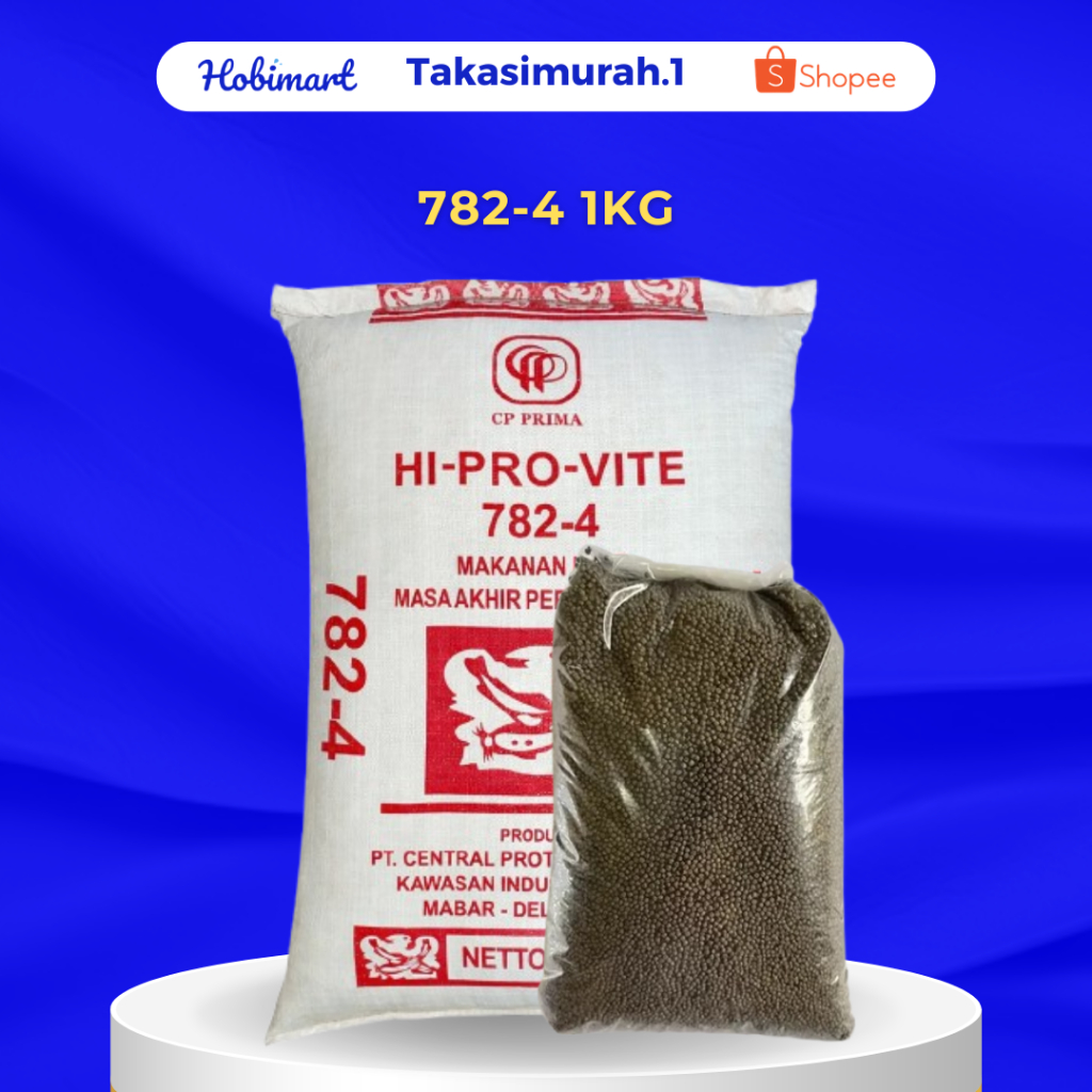 782-4 - PAKAN PELET IKAN HI PRO-VITE TINGGI PROTEIN NILA LELE GURAMI