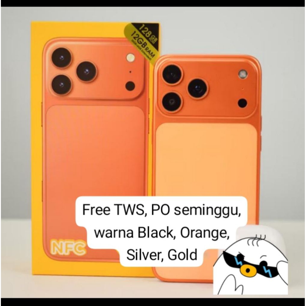 HP Android mirip Iphone 17 promax