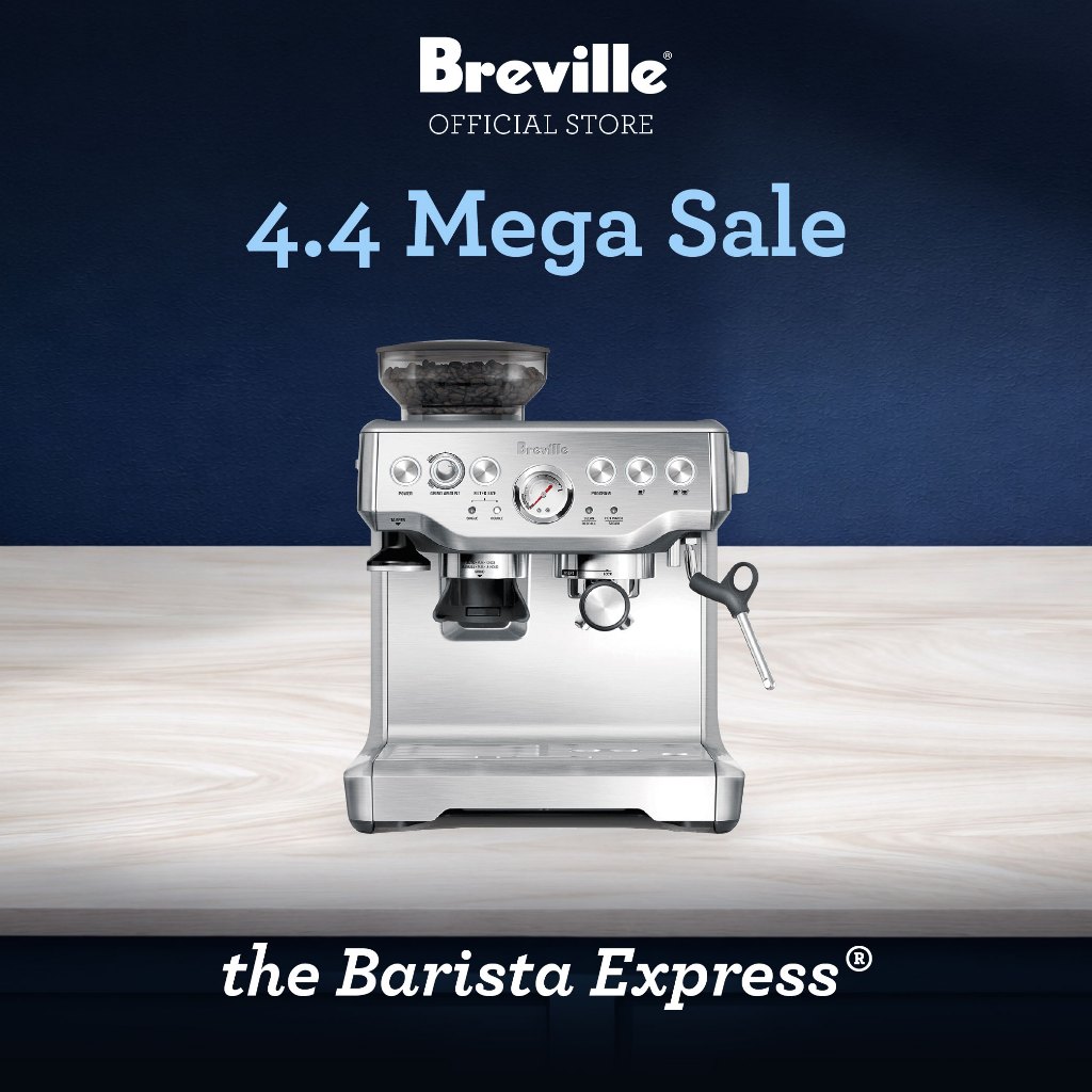Breville the Barista Express - Mesin Kopi Espresso Otomatis