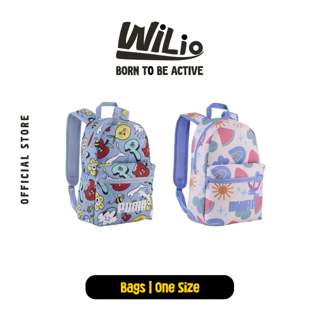 PUMA Phase Aop Small Backpack 09132409 09132410 - Tas Ransel Anak