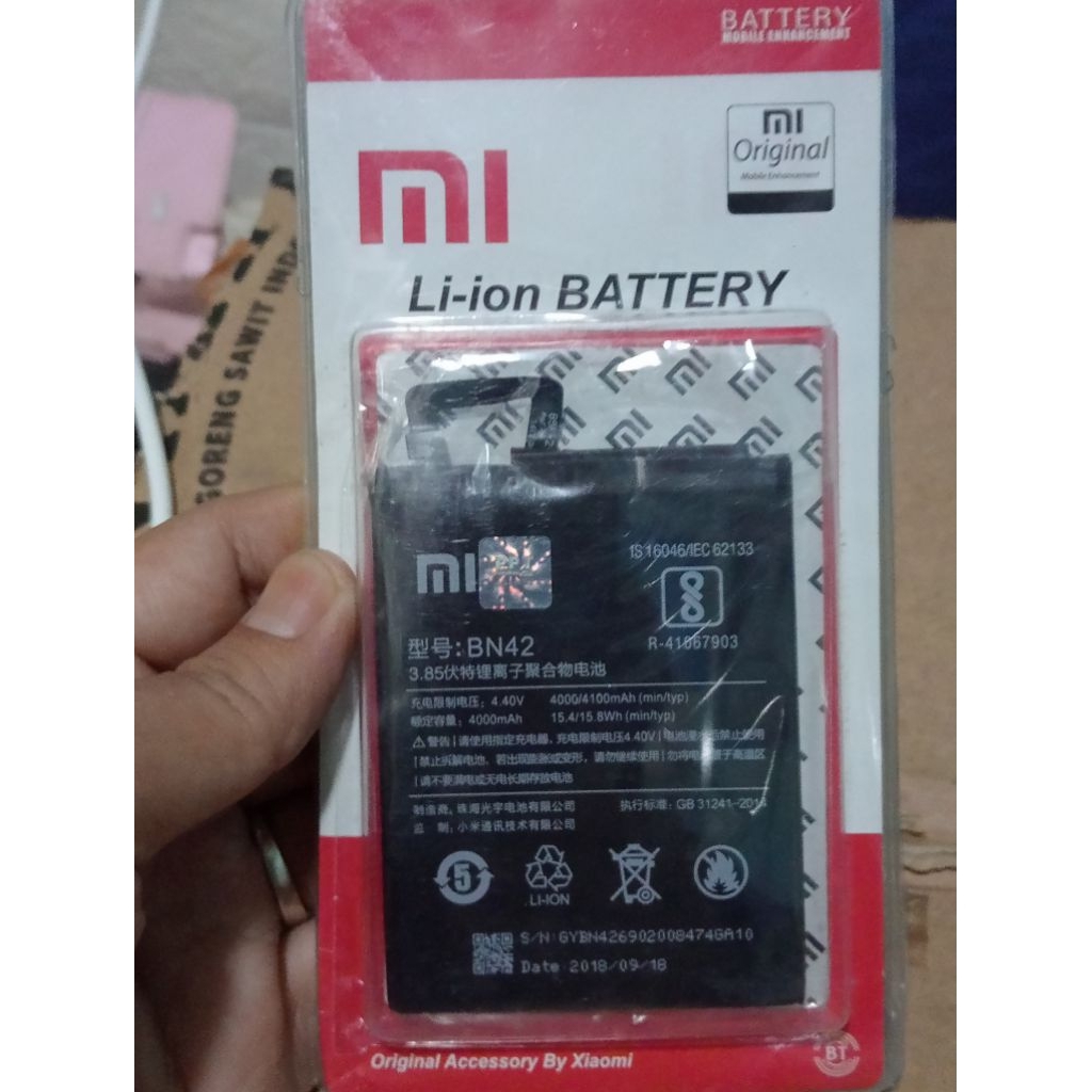 BATERAI MI BN 42, BN41,BN31 Baca dekripsi
