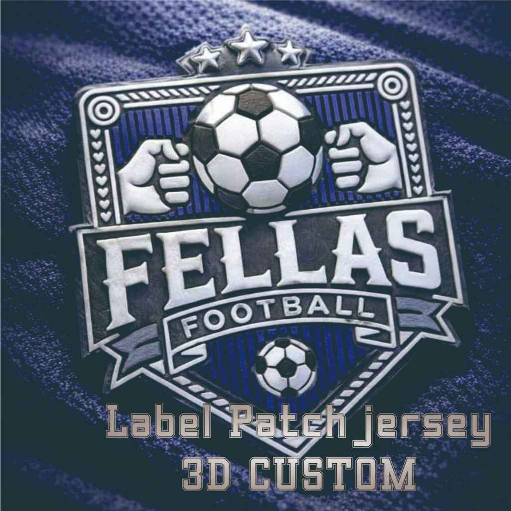 label patch custom desain custom proses cepat buat beragam kebutuhan label patch jersey dan baju spo