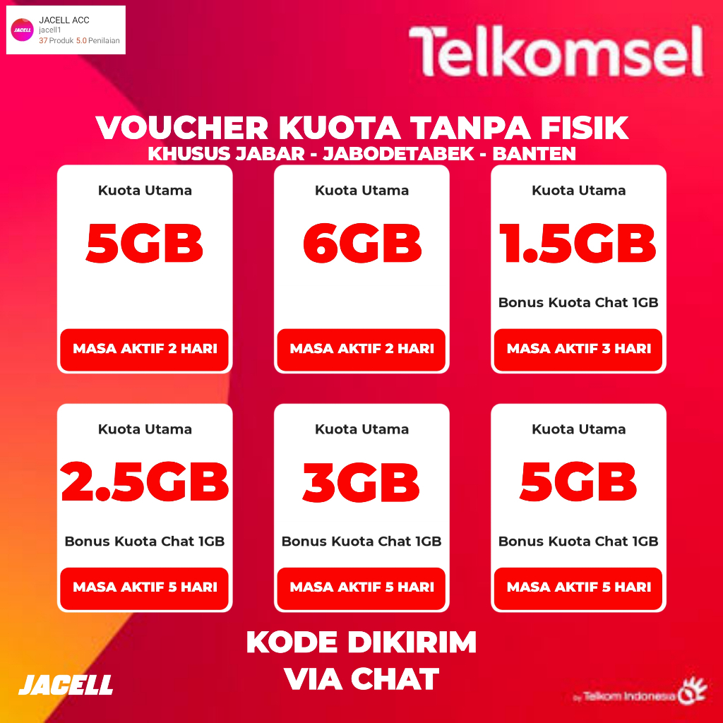 PAKET DATA KUOTA TELKOMSEL HARIAN