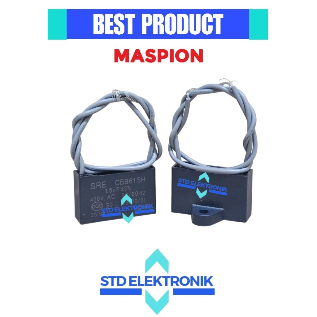 Capasitor kipas angin MASPION - kapasitor Maspion kipas angin maspion duduk ,gantung semua tipe
