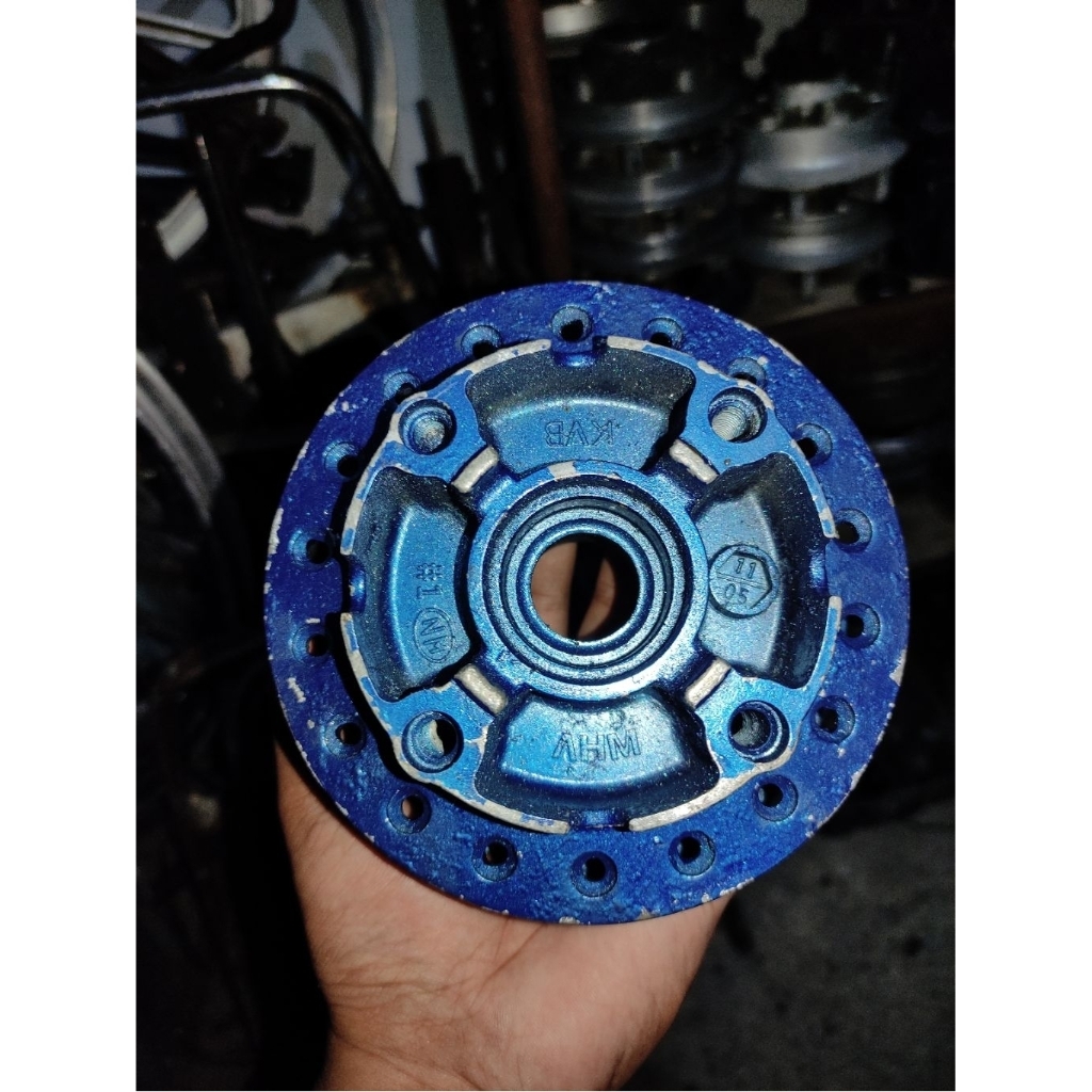 tromol depan metic honda vario 110 karbu/beat karbu ori KVB modif bubut coak