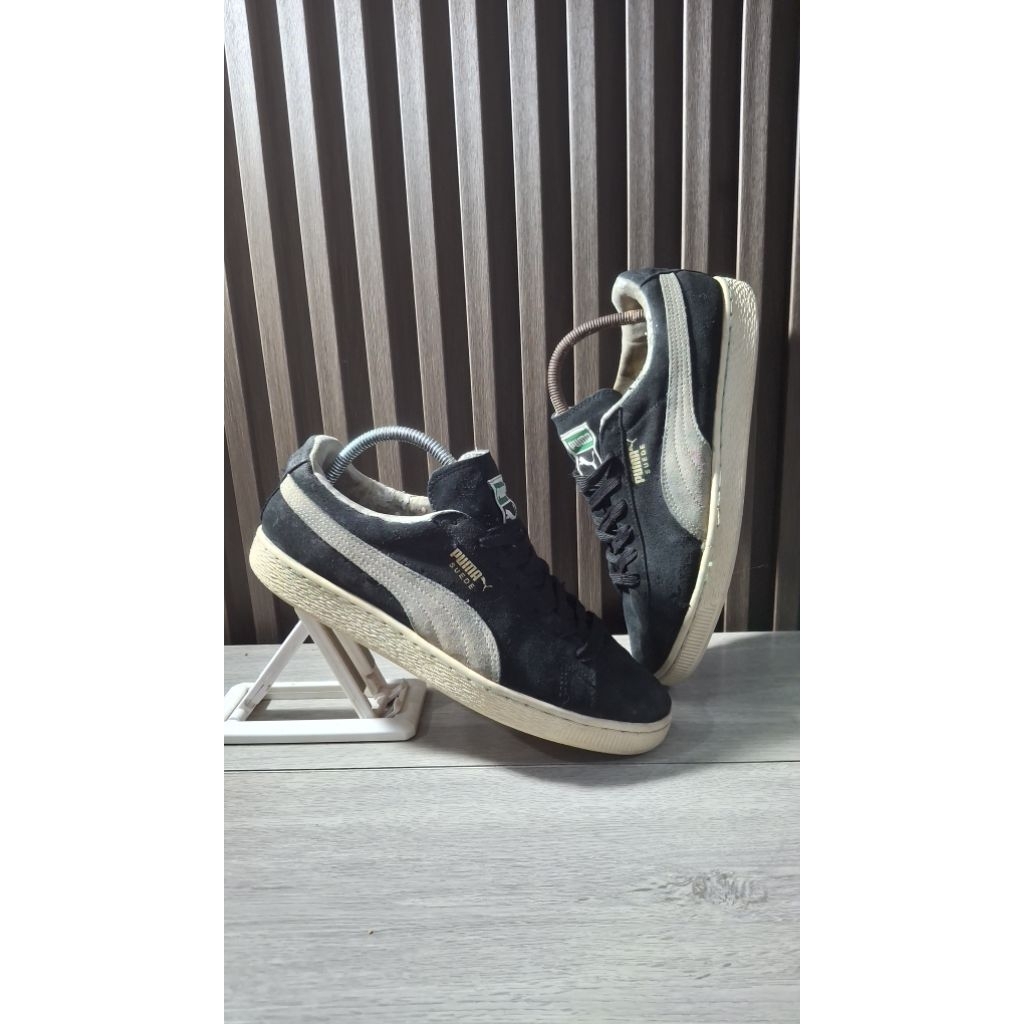 Puma Suede Black White