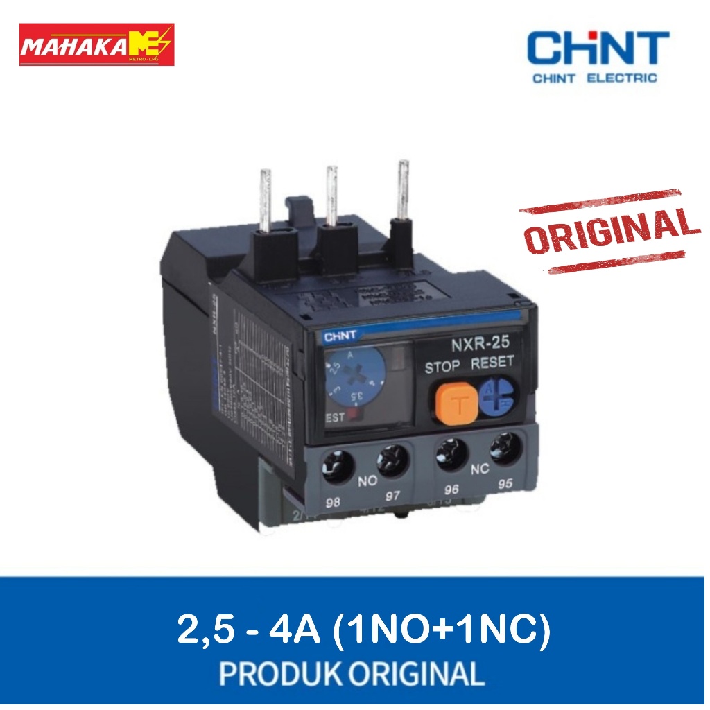 Overload Thermal Relay Kontaktor Chint Original