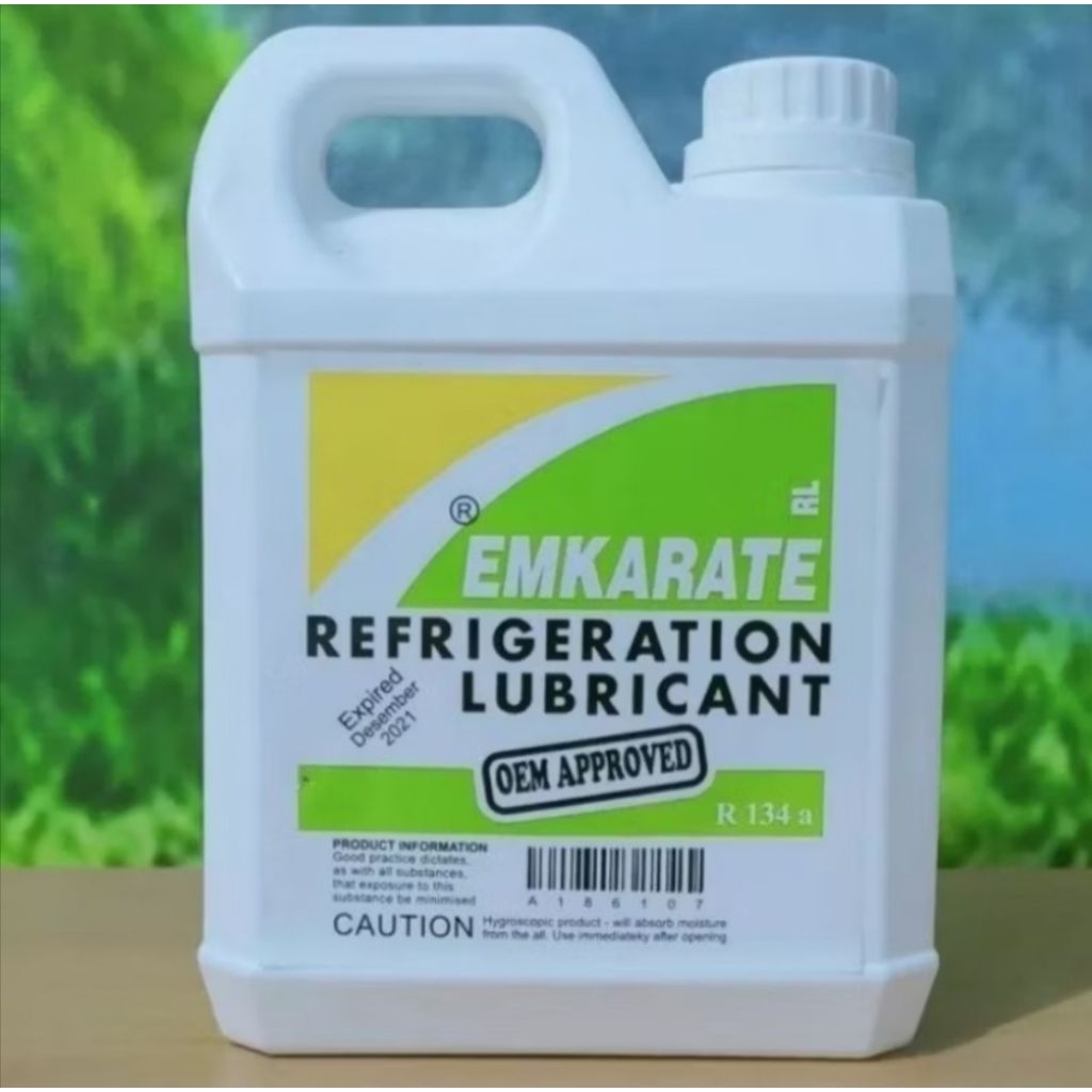 Oli Emkarate R 134 A untuk kompresor kulkas / kompresor AC mobil