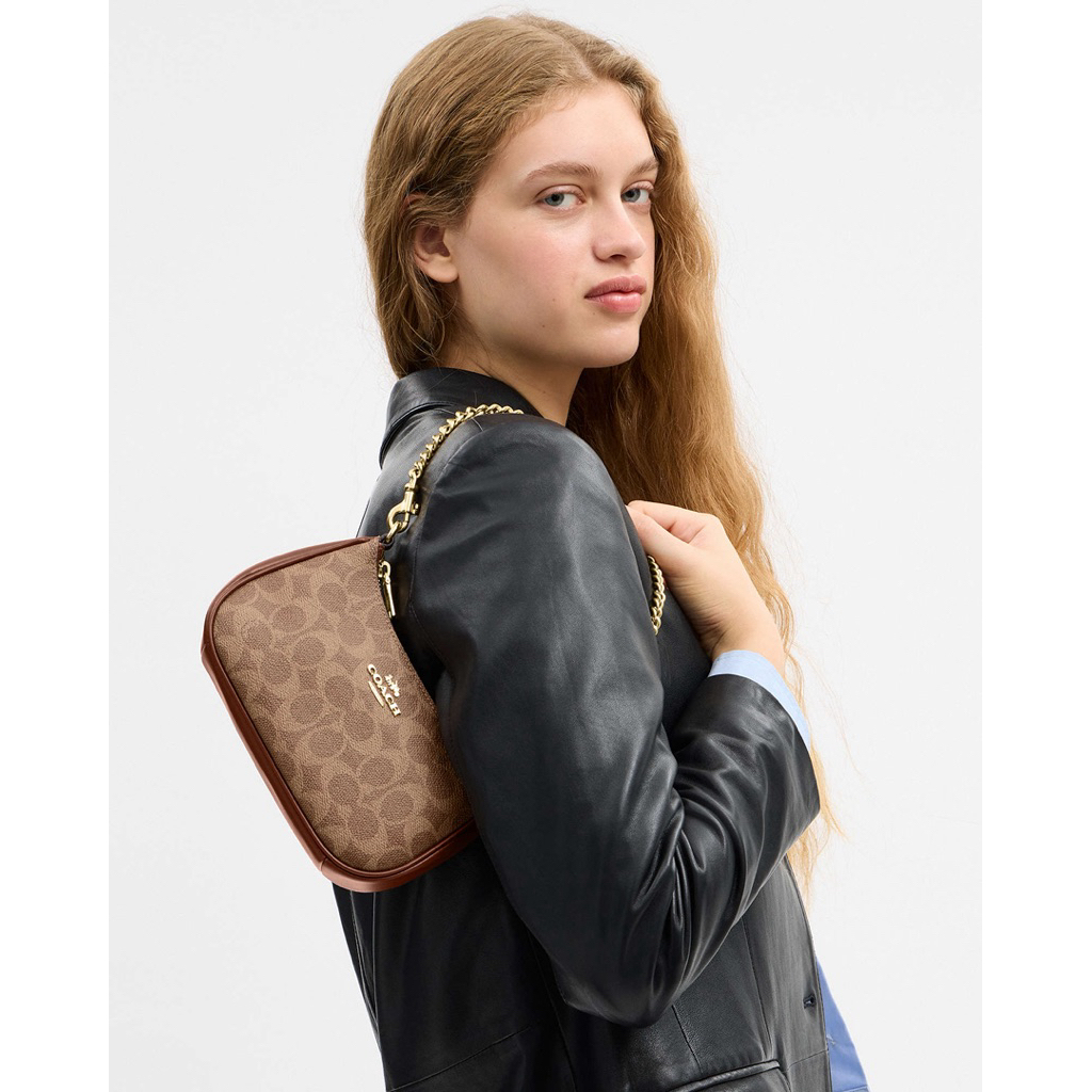 Coach Outlet Teri Mini Crossbody bag in Signature Canvas