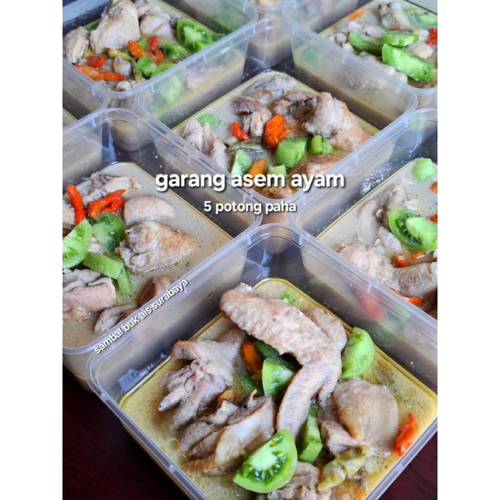 GARANG ASEM AYAM 5 POTONG AYAM KUAH SEGAR (FROZEN FOOD)