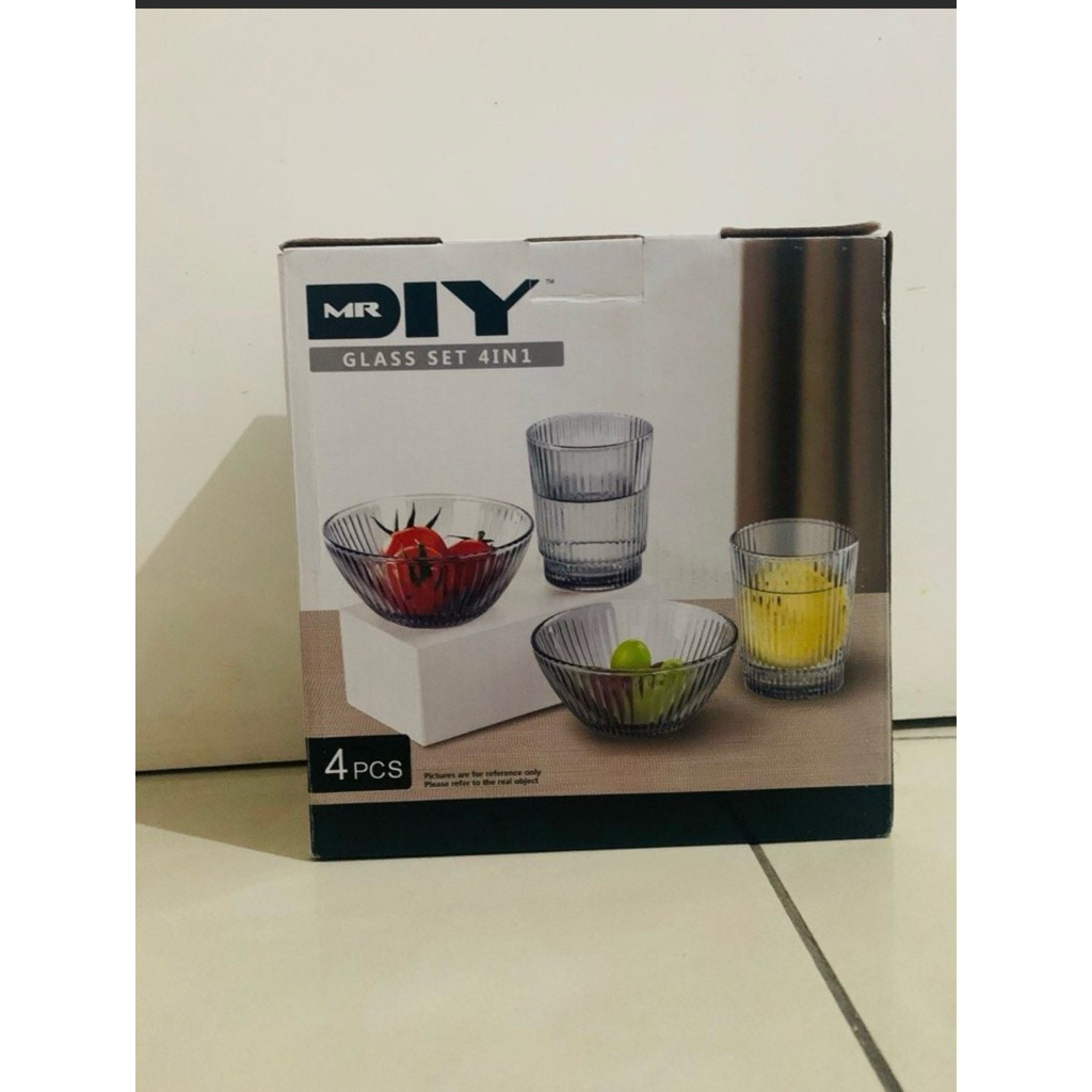Mr DIY Glass Set 4 in 1