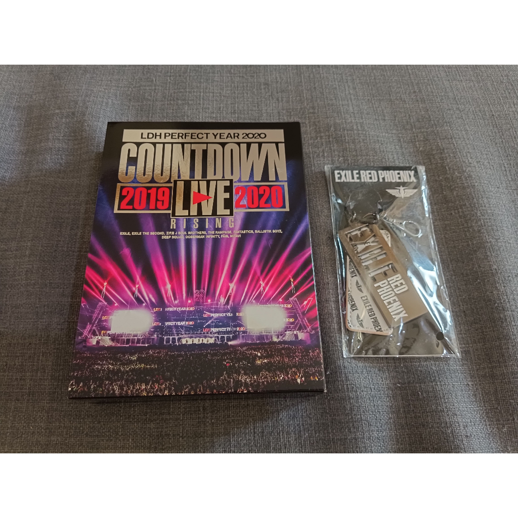 Exile Tribe LDH Perfect Year 2019 > 2020 Bundle With Keychain Exile Red Phoenix