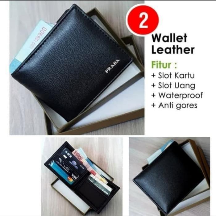 Tas Tangan Pria Clutch Handbag Hand Bag Tas Pria Kulit - Middle Zipper