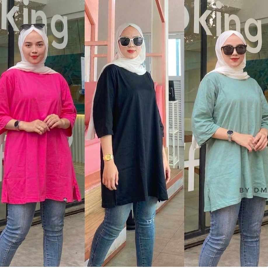 Kaos Polos Jumbo By Dm3_Cloth Katun 20s