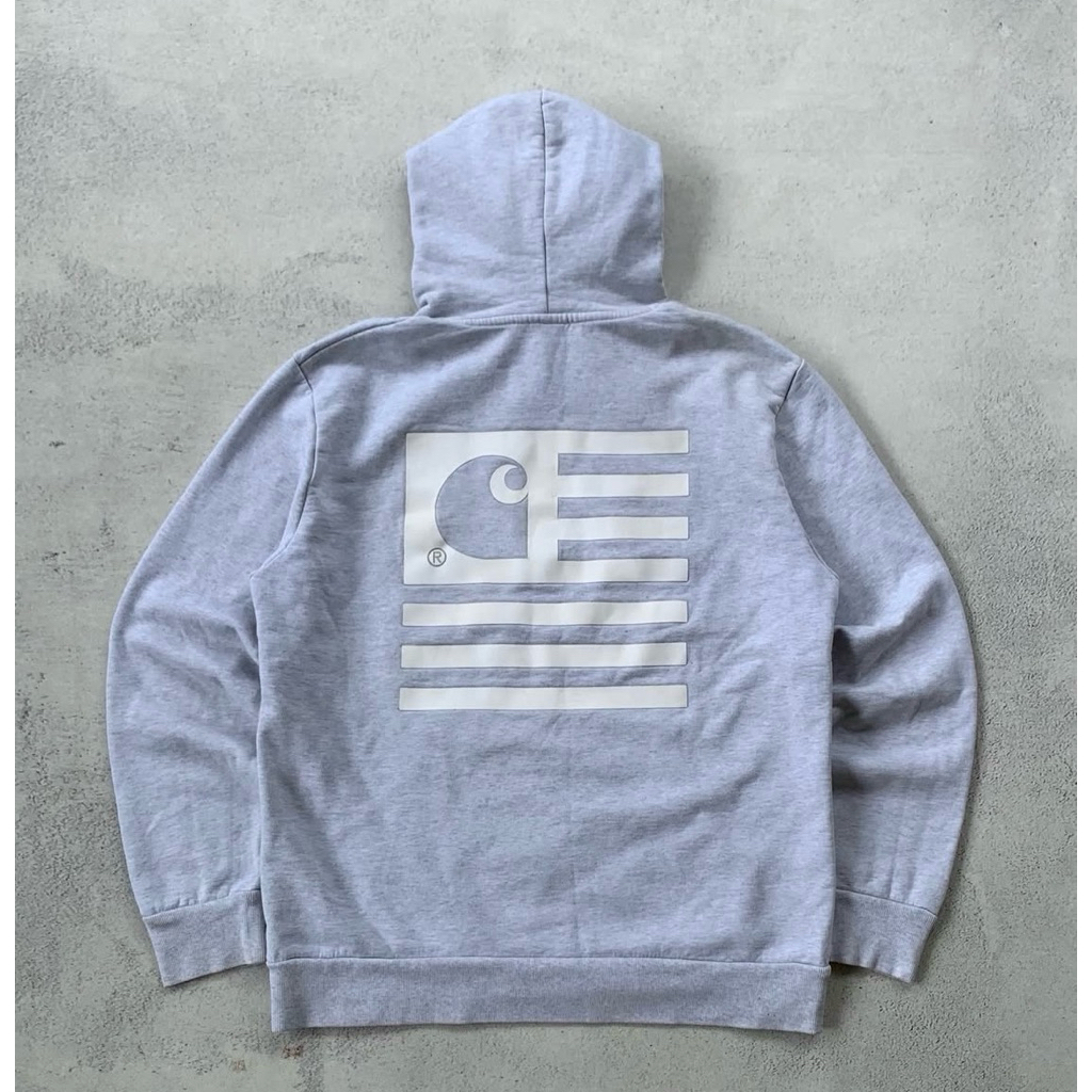 JAKET HOODIE CARHARTT WIP UNISEX FULL TAG HOODIE PRIA CARHARTT