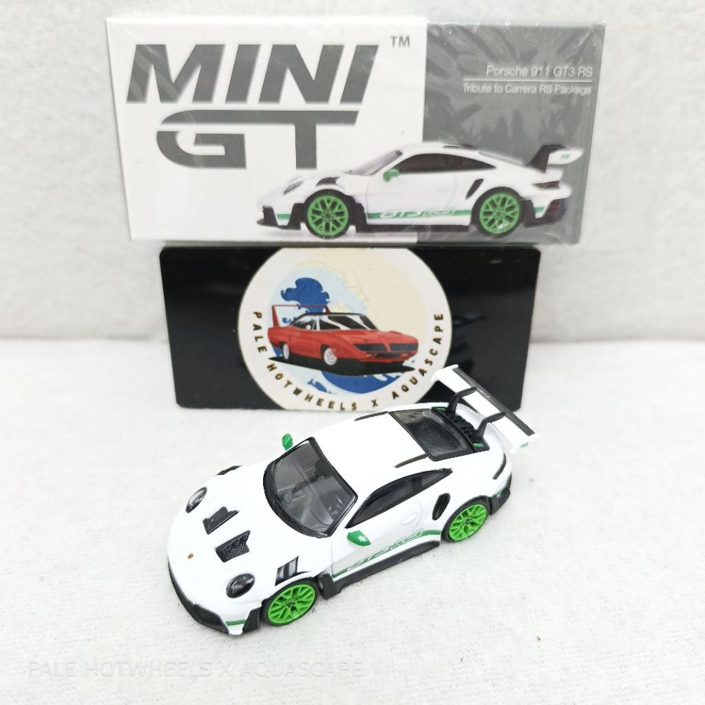 MINI GT PORSCHE 911 GT3 RS TRIBUTE TO CARRERA RS PACKAGE MGT827