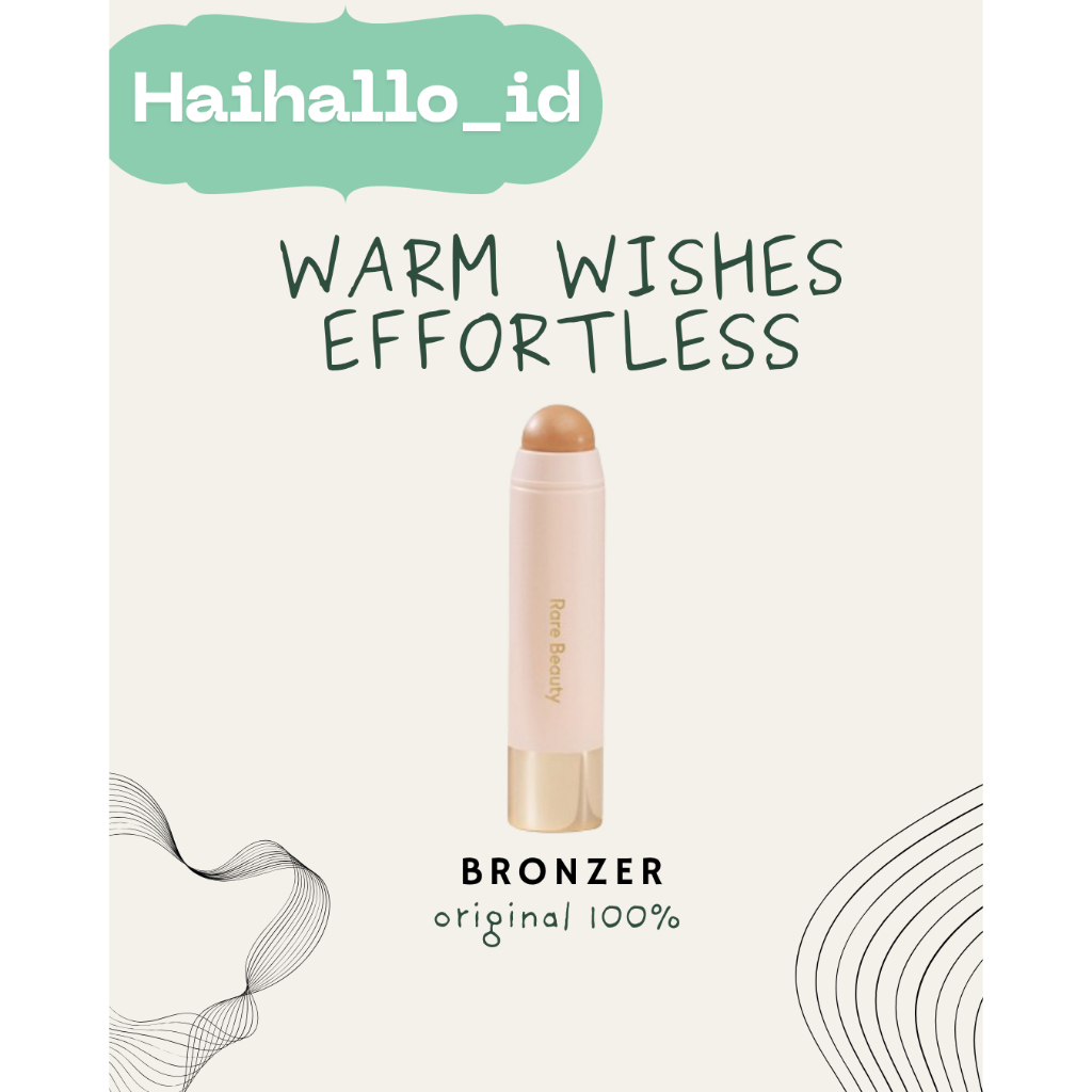 HAIHALLO BRONZER STICK RARE WARM WISHES EFFORTLESS STICK 7G ORIGINAL
