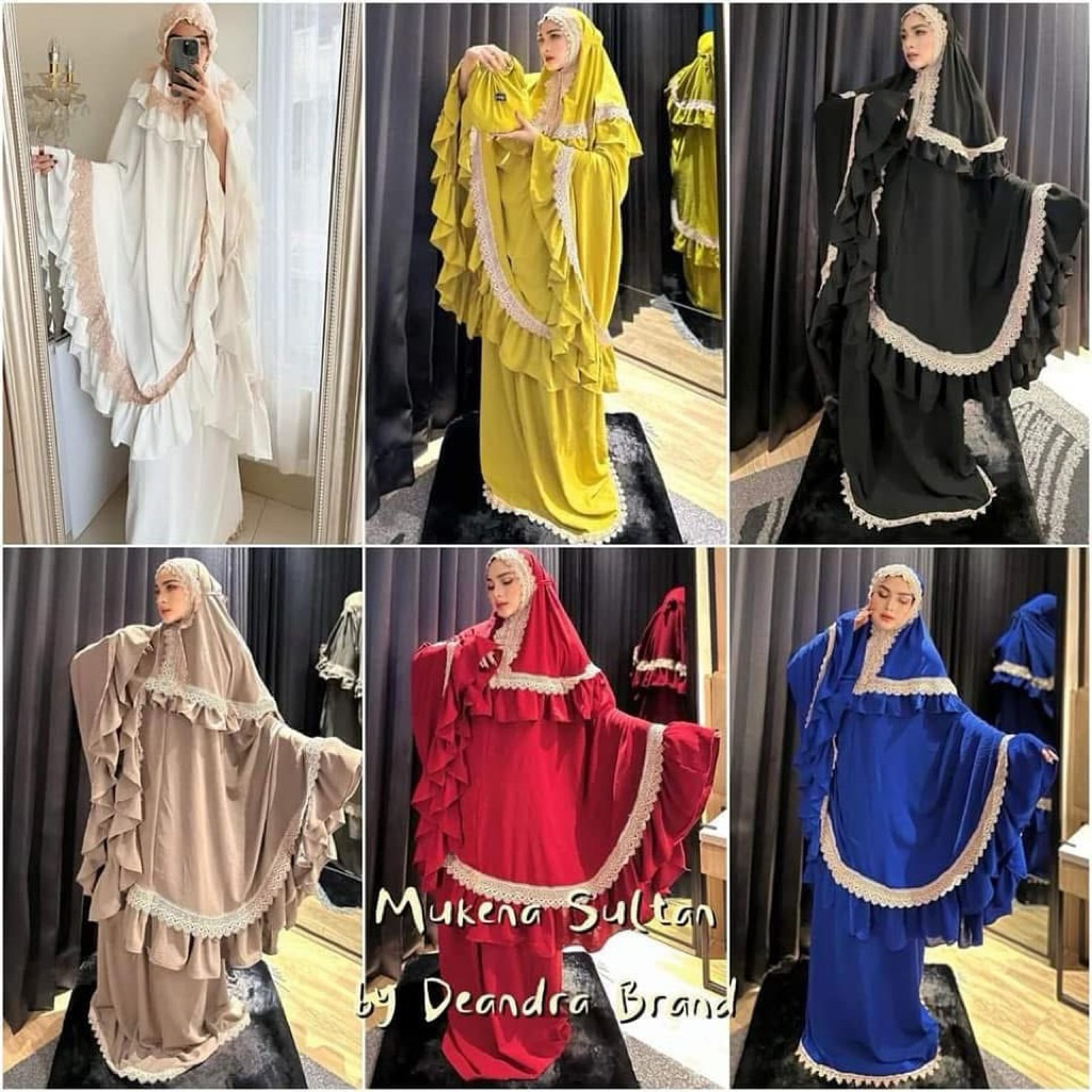Mukena Sultan merek Deandra Brand