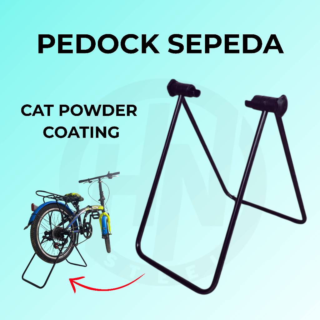 Pedok Sepeda cat coating coting koting Standar Lipat Stand Sepeda PADDOCK SEPEDA UNIVERSAL, STANDAR 