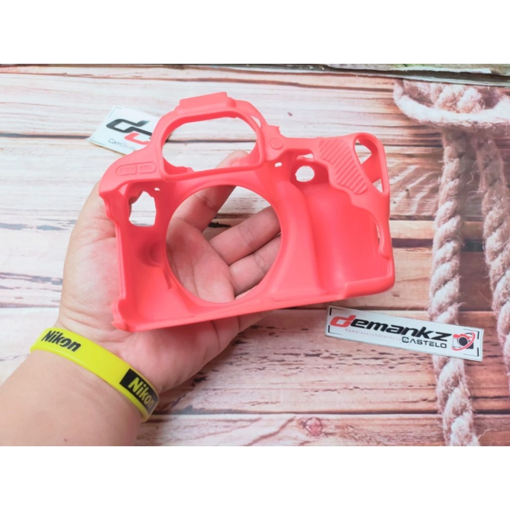 Silicon Canon 250d sofcase 200d casing 200d Mark II case cover Canon kondisi second