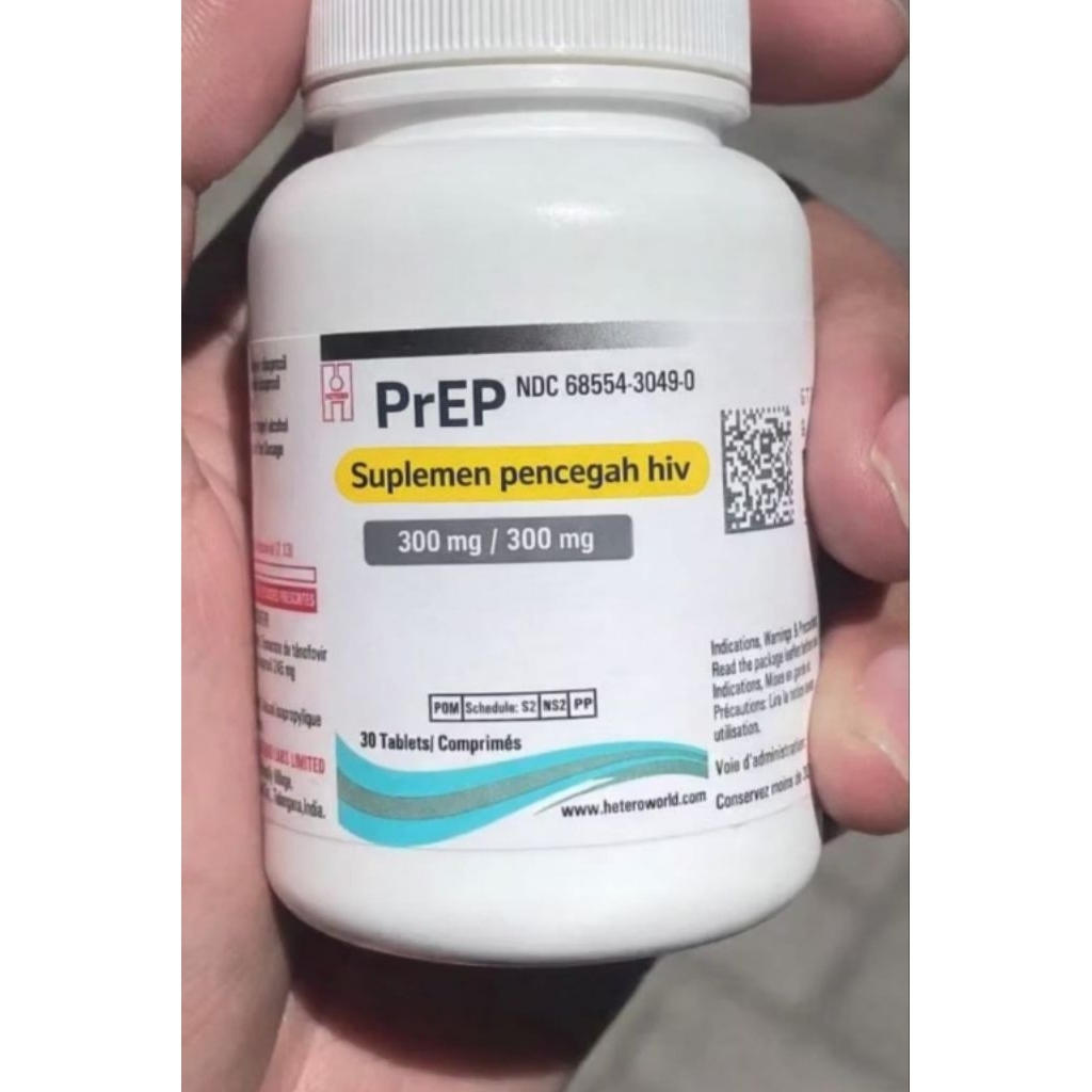 prep suplemen pencegahan HIV 30 tablet