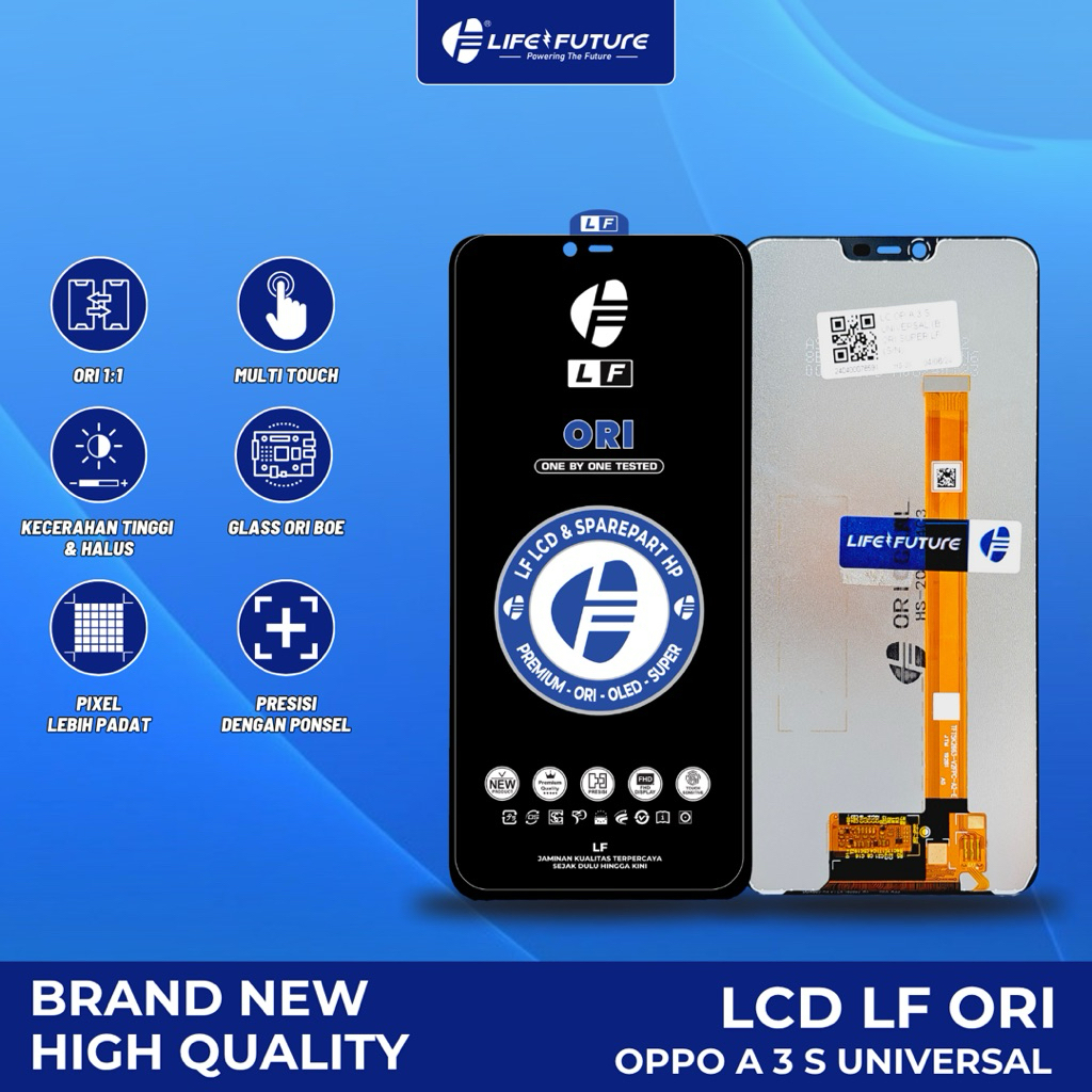 LCD OPPO A3S / A5 / REALME 2 / C1 ORI LF FULLSET TOUCHSCREEN