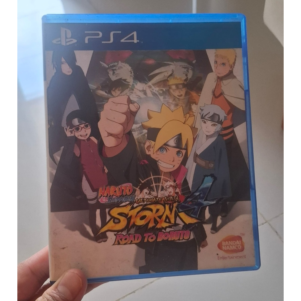 NARUTO ULTIMATE NINJA STORM 4 ROAD TO BORUTO DISC KASET PS4 REG 3