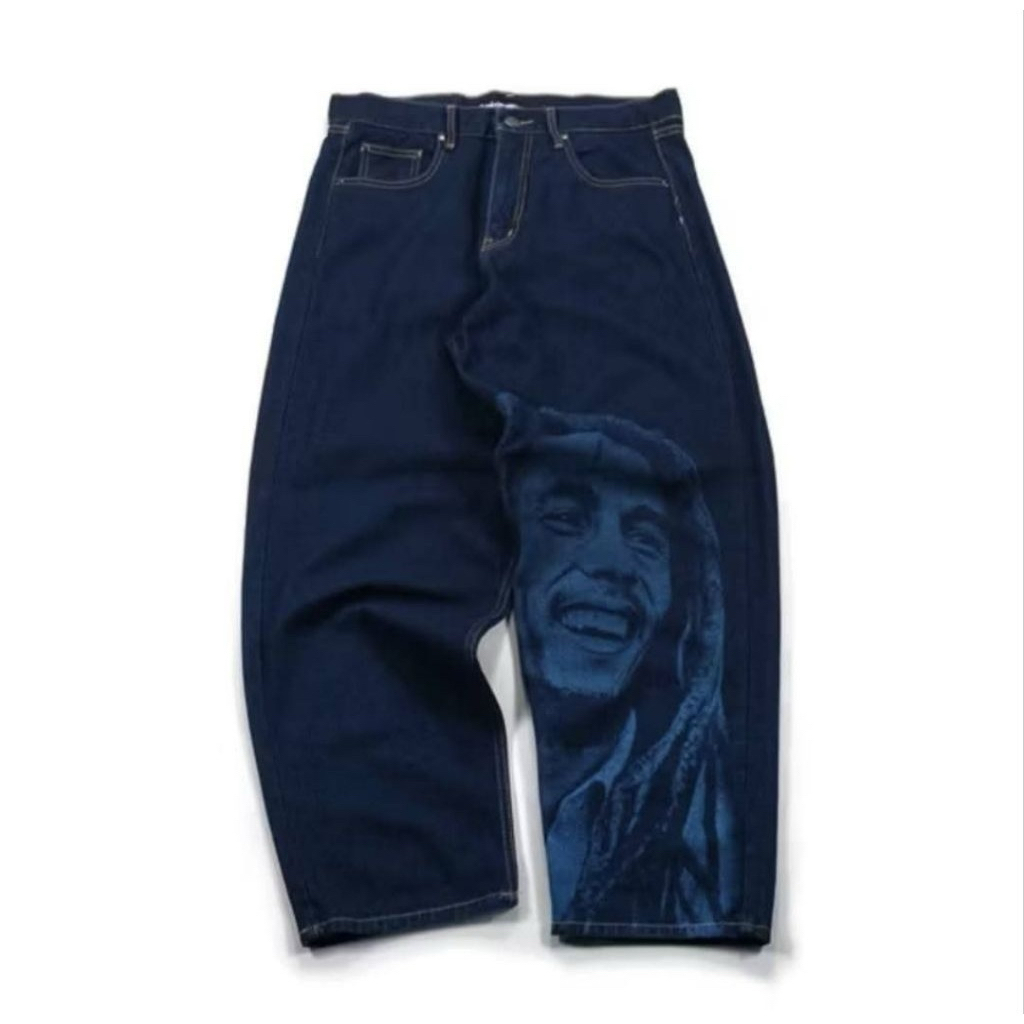 Denim Pants Bob Marley Thanksinsomnia