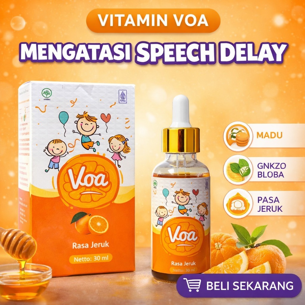VITAMIN ANAK , VITAMIN OTAK ANAK, VITAMIN ANAK SPEECHDELAY