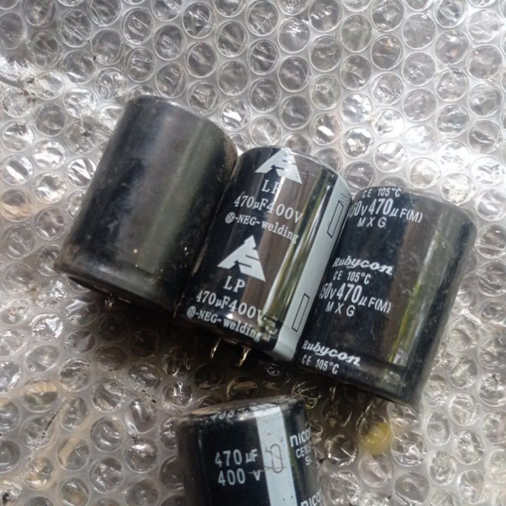 elco cabutan mesin las 400v 470uf dan 450v 470uf