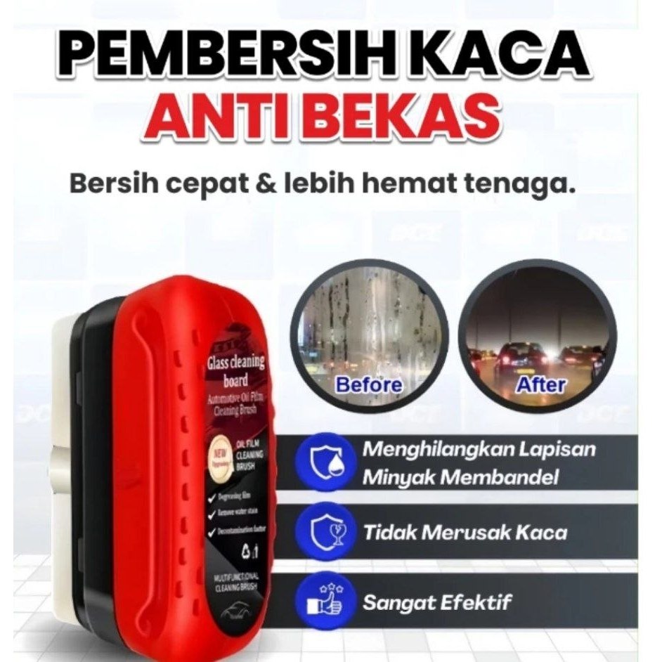 Pembersih Kaca anti bekas beli 1 dapat 2/Sikat Kaca Mobil Film anti embun anti jamur anti minyak plz
