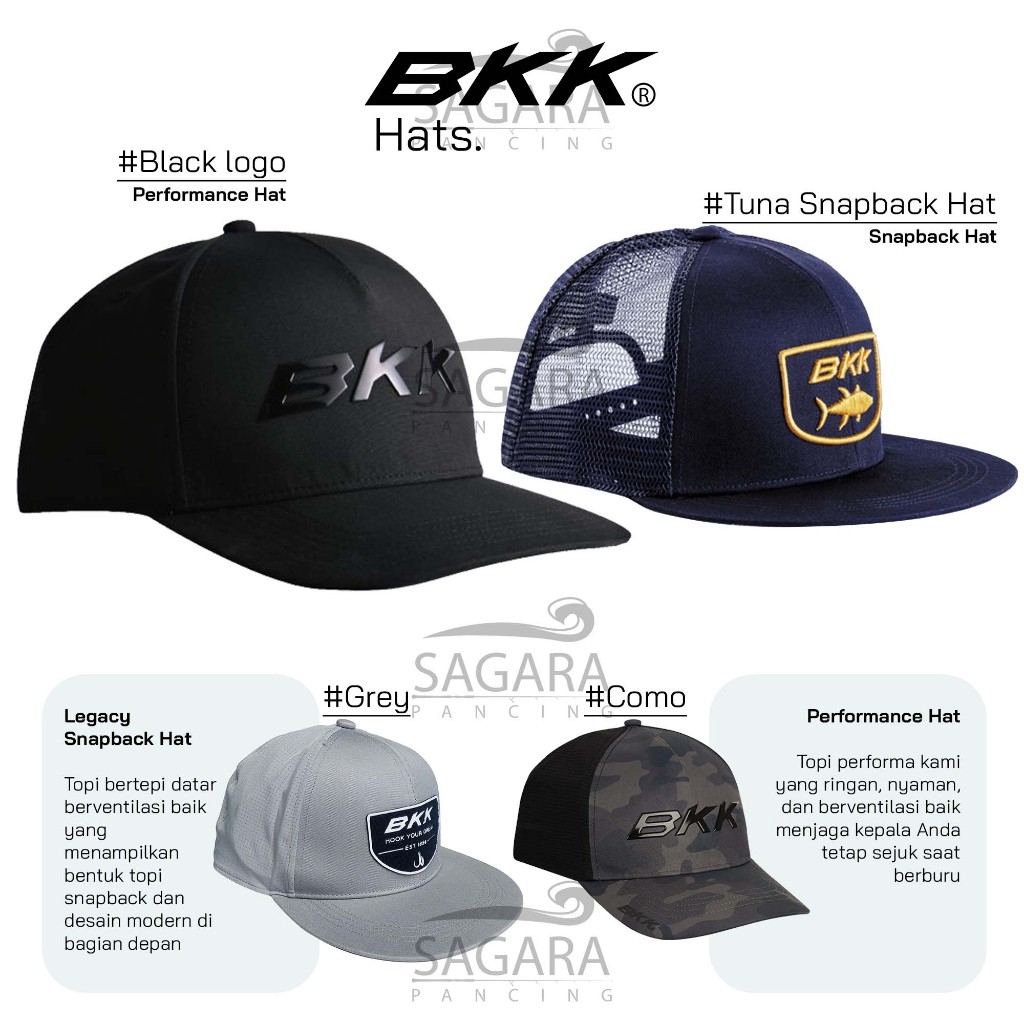 Topi BKK Original | Topi Mancing | Topi Pancing