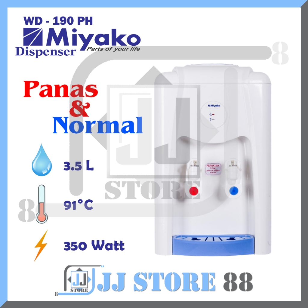 MIYAKO DISPENSER WD 190 PH / MIYAKO DISPENSER PANAS & NORMAL / MIYAKO ORIGINAL
