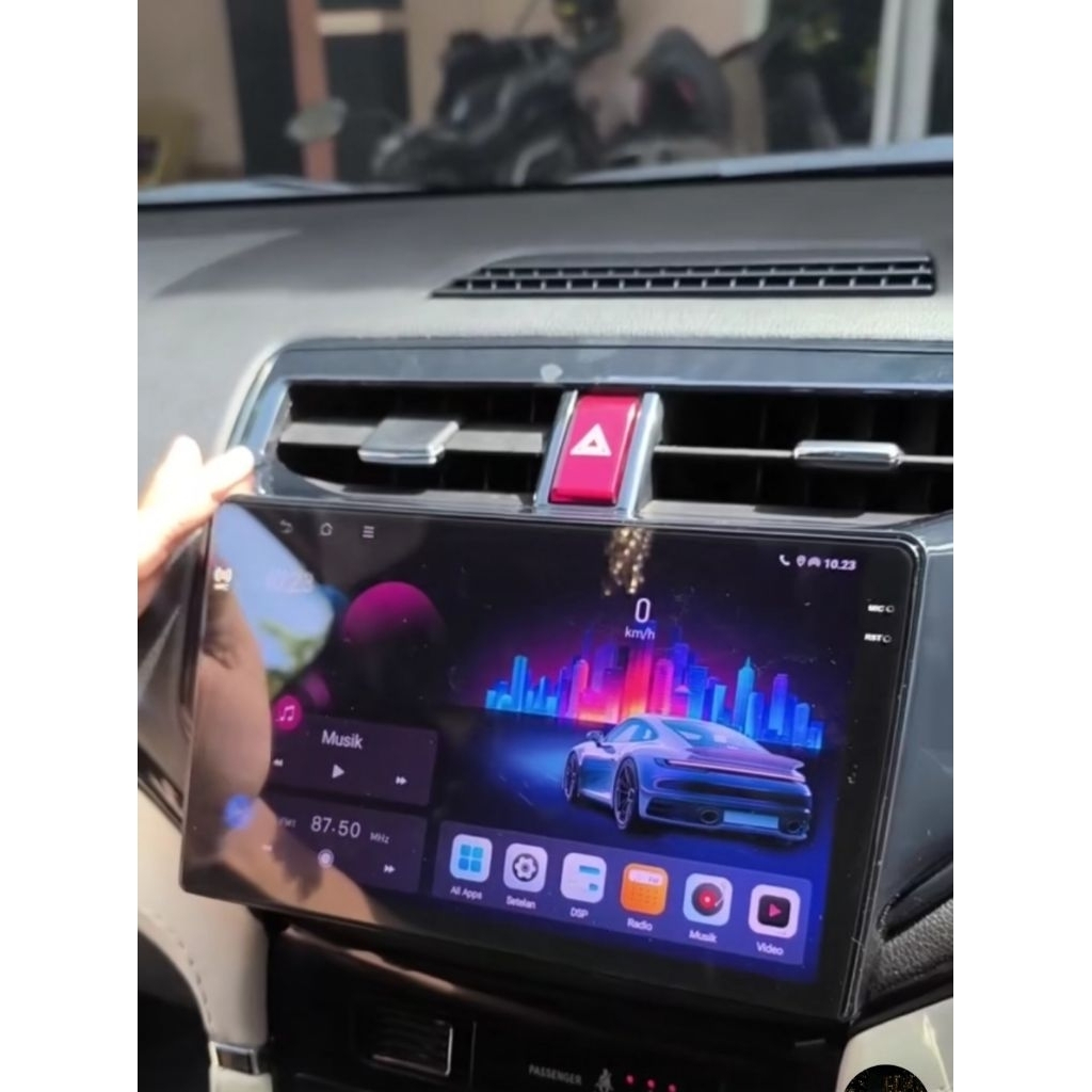 Prelove preloved Bekas Head Unit Android Mobil 10 inch Support NFC 4/128GB