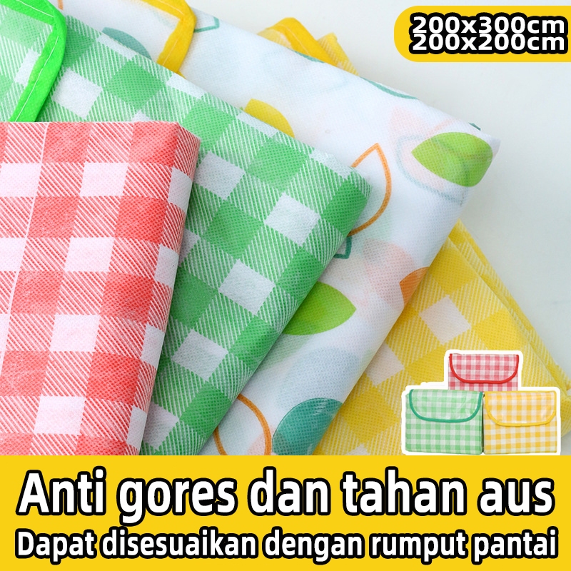 [upgrade]  tiker lipat piknik tikar kain piknik tikar lipat piknik waterproof tikar lipat piknik aes