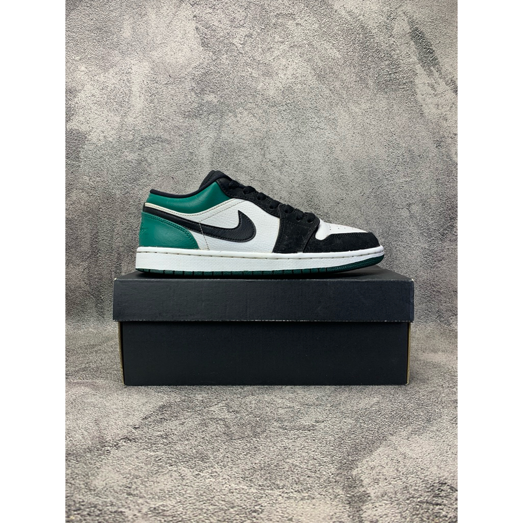 Sepatu Second Original Box Air Jordan 1 Low Mystic Green  Size 41